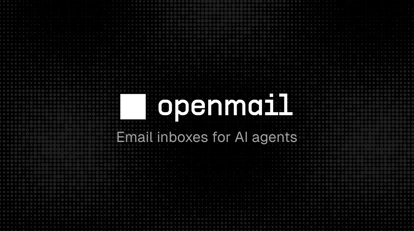 OpenMail • Email for AI Agents